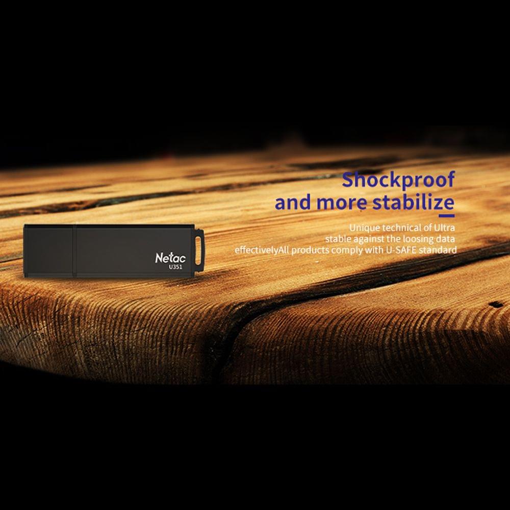 Netc U351 USB3.0 Flash Drive 32GB Portable U Disk Pendrive - 32GB