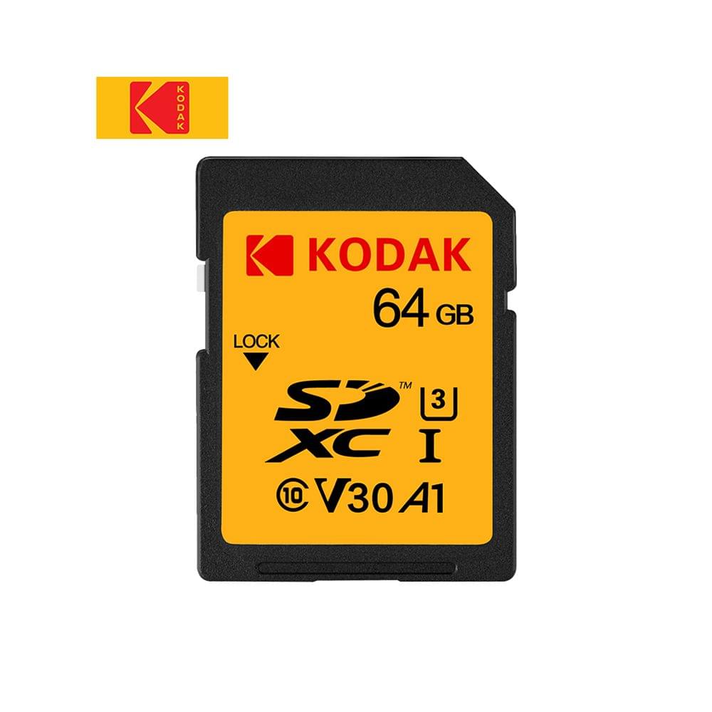 Kodak U3 SD Card 64GB Memory Card UHS-I High Speed V30 SDXC - 64GB
