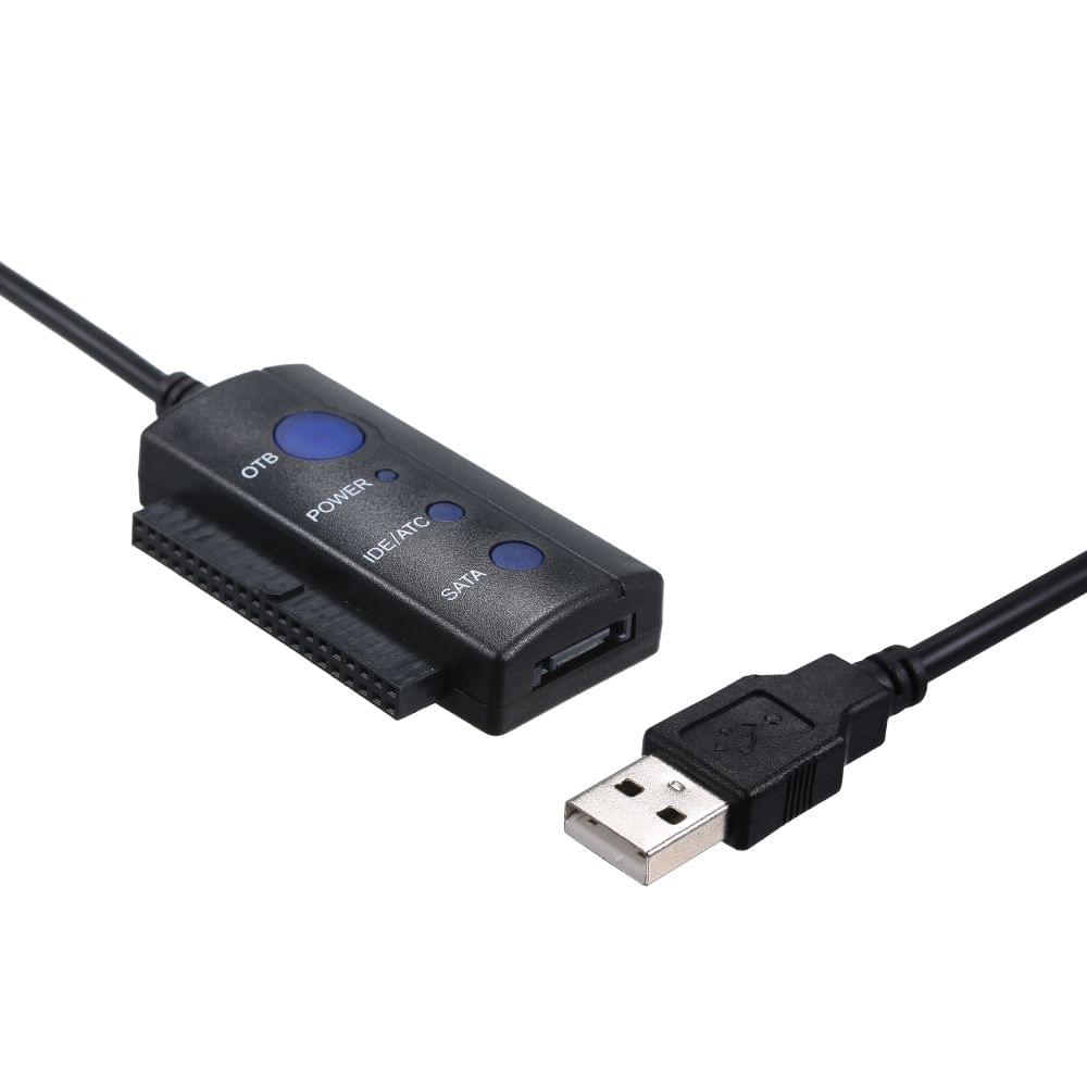 IDE/SATA to USB2.0 Adapter Converter Cable Hot-Swap for - US Plug