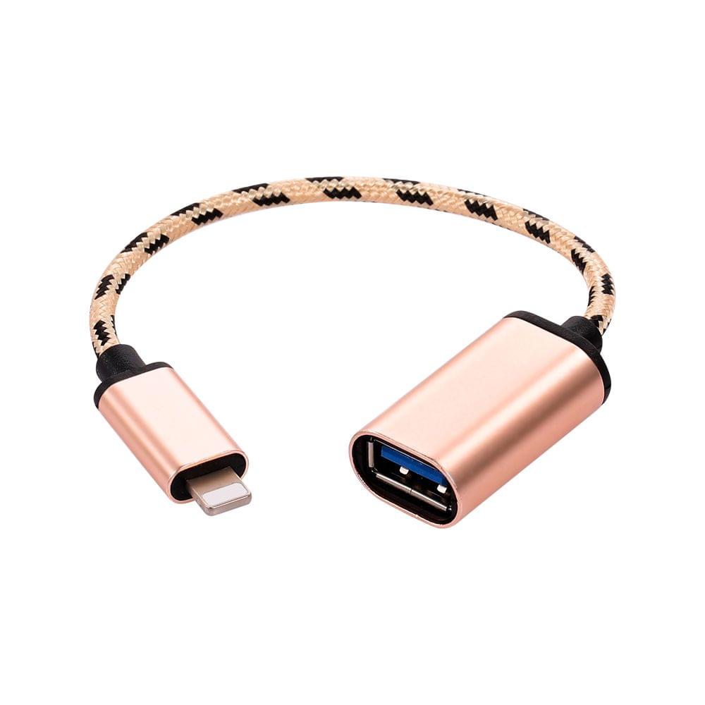 Lightning OTG Cable Lightning Male to USB2.0 Adapter Data
