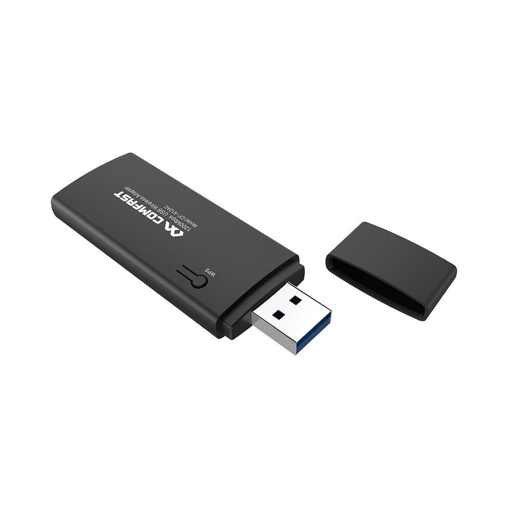 Uniqkart 912AC 1200M AC Dual Band Wireless Network Card USB