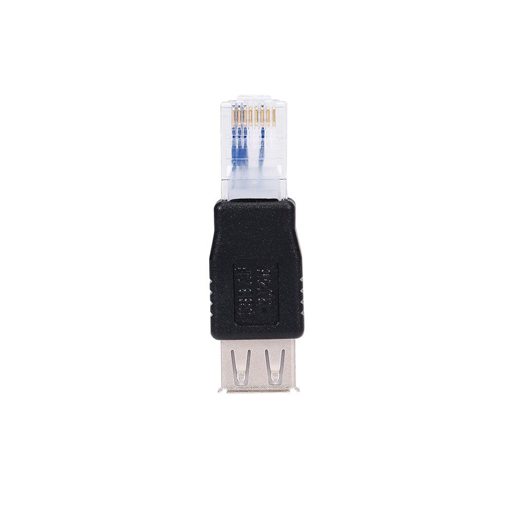 USB to RJ45 Adapter USB2.0 Female to Ethernet RJ45 Male Plug
