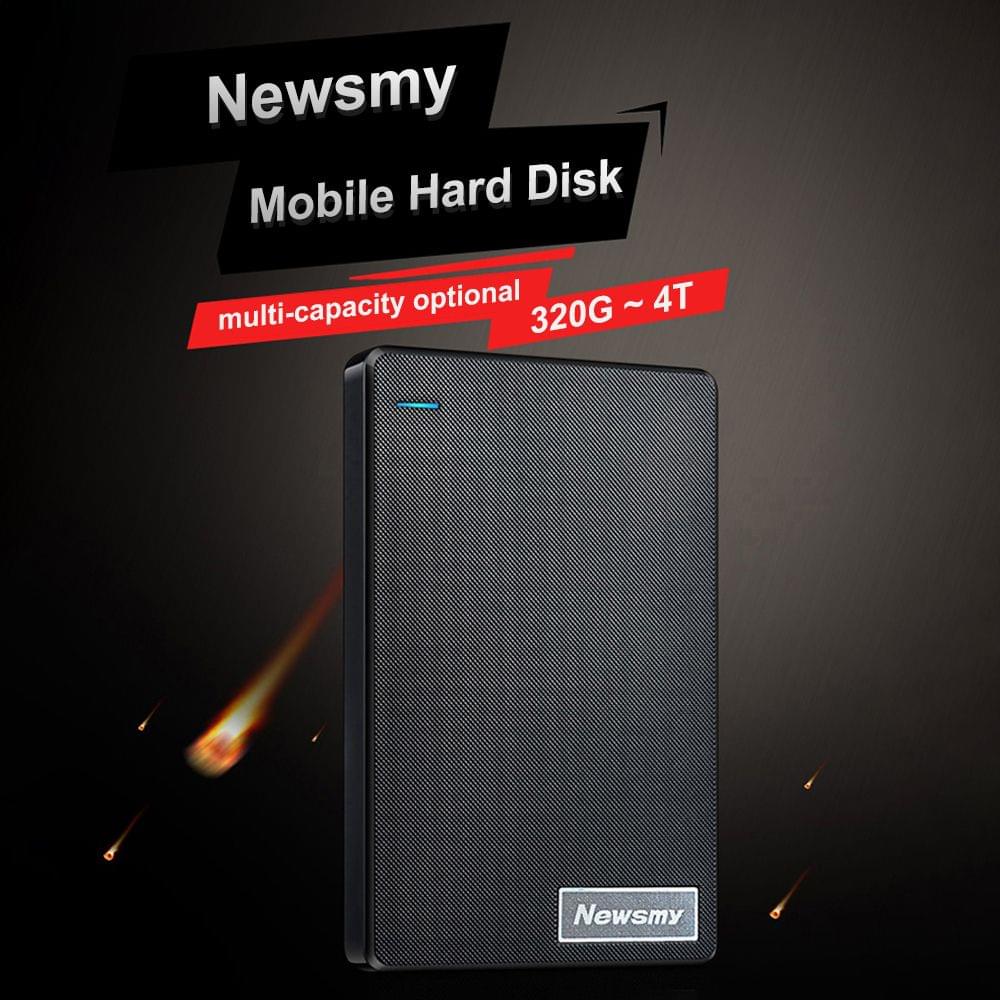Newsmy USB3.0 Mobile Hard Disk 2.5 Inch File Data Backup - 500G