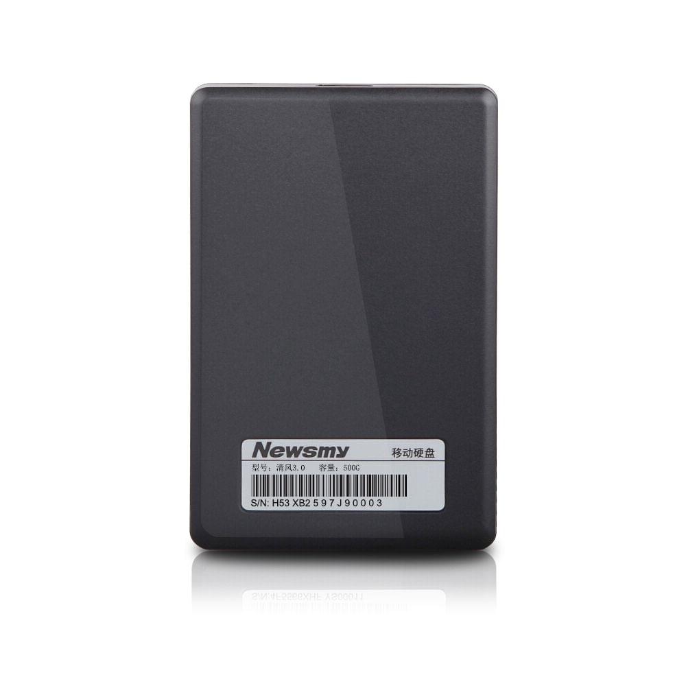 Newsmy USB3.0 Mobile Hard Disk 2.5 Inch File Data Backup - 500G