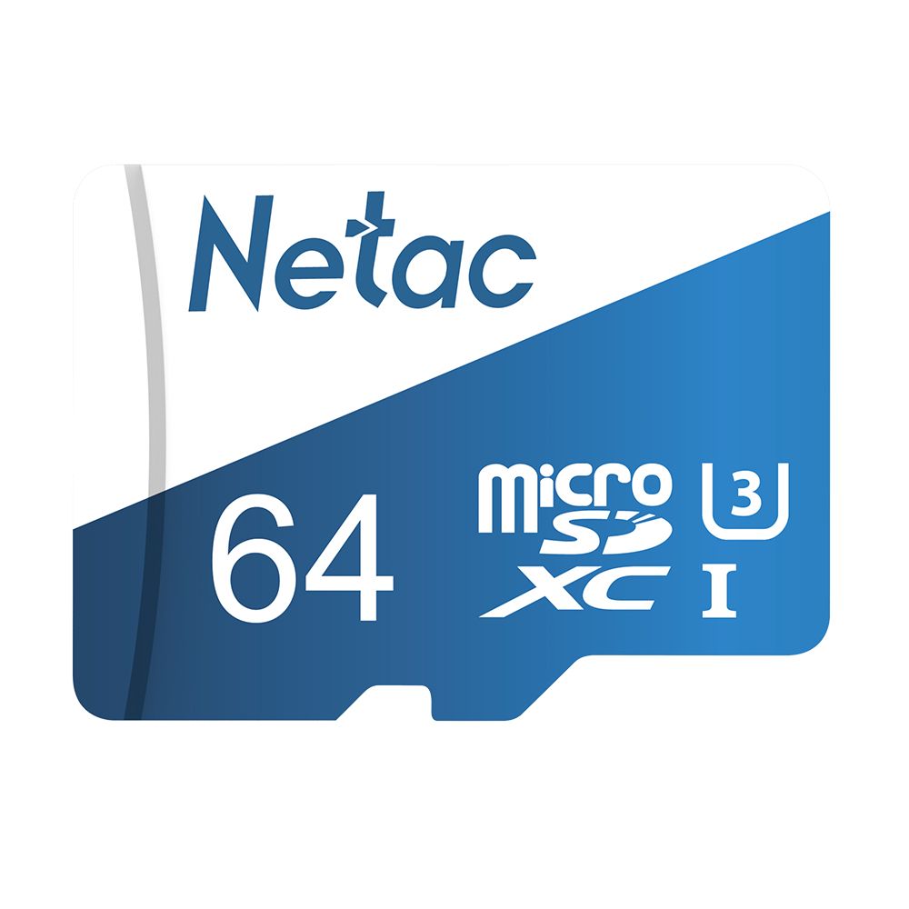 Netac P500 Overseas Version Class 10 Micro SDXC TF Flash - 64GB