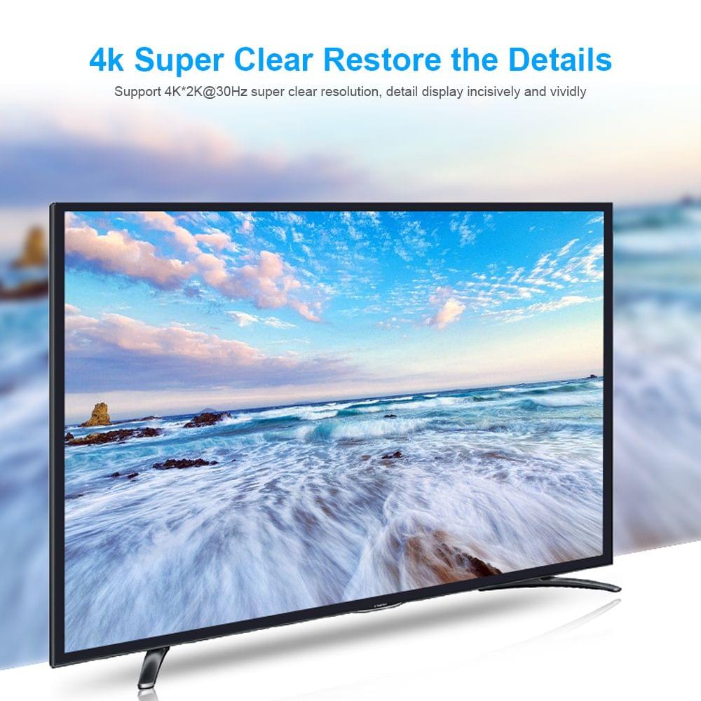 HDMI KVM Switcher 4K 2 in 1 out KVM Switcher Keyboard