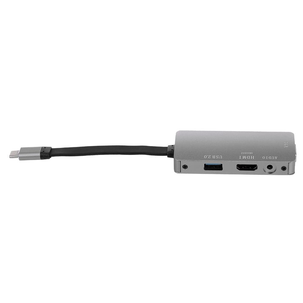 USB3.1 Type-C to HD VGA USB2.0 Converter with Audio Jack for