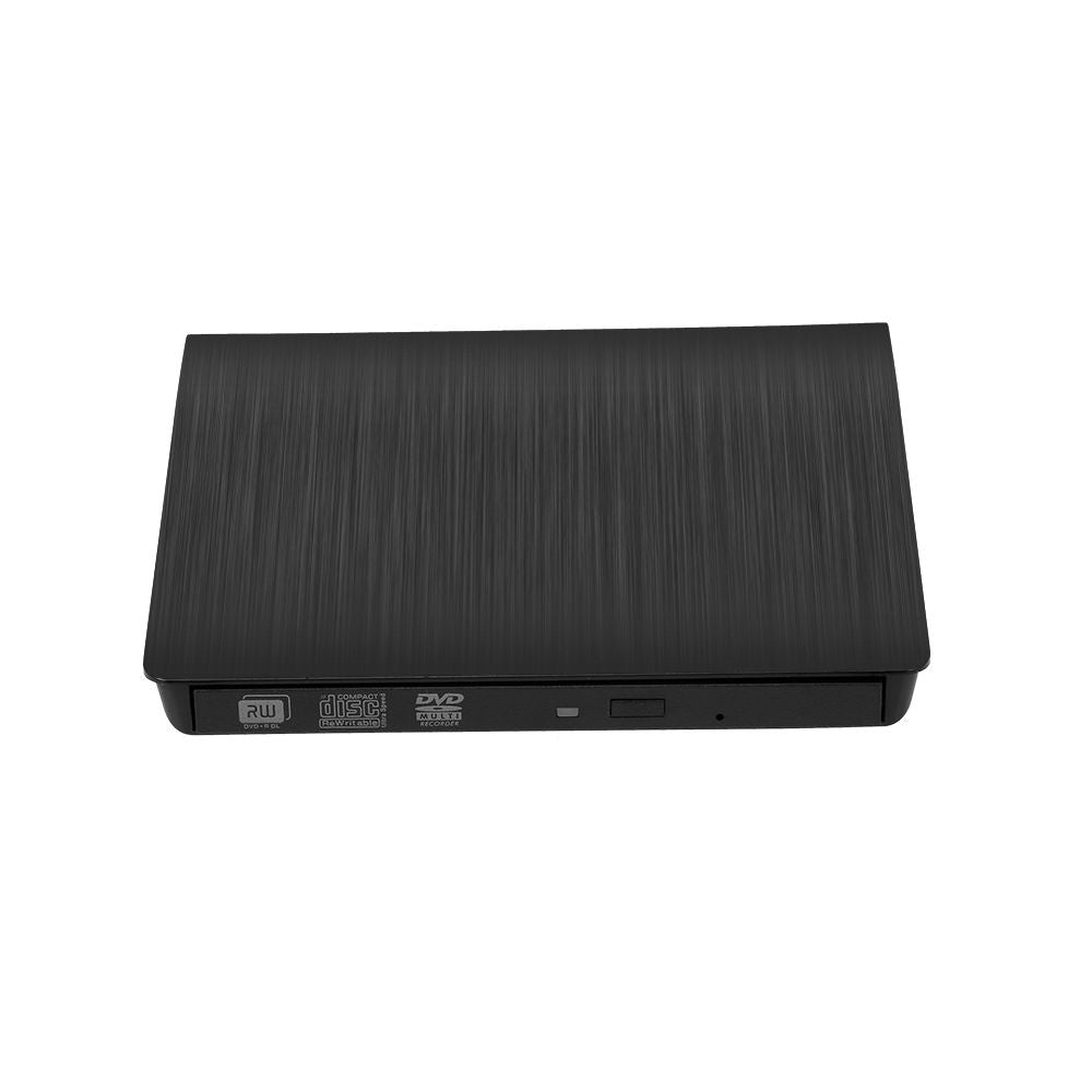 USB 3.0 Pop-up Mobile External DVD-RW Portable Drive ODD - Black