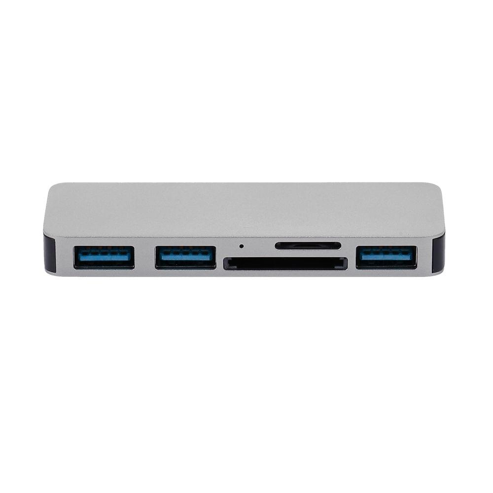 5IN1 Multi-port USB-C HUB to USB 3.0 Type-C Converter