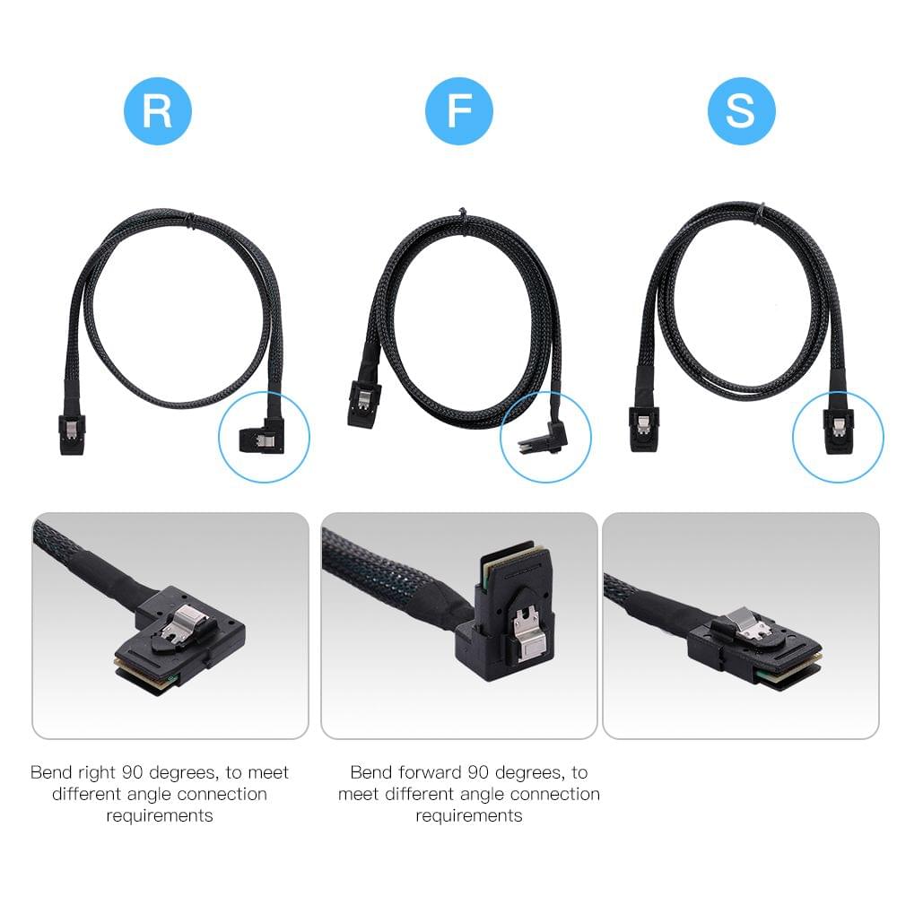 Server Data Cable MINISAS36P-MINISAS36P 6G Hard Disk Cable - 0.5m