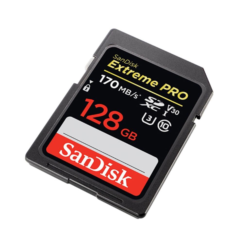 Genuine Original SanDisk Extreme Pro SDXC UHS-1 128GB SD - 128GB