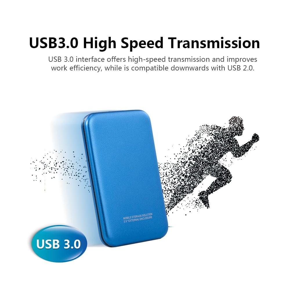 F2 2.5inch SATA to USB 3.0 Interface External HDD Mobile HD