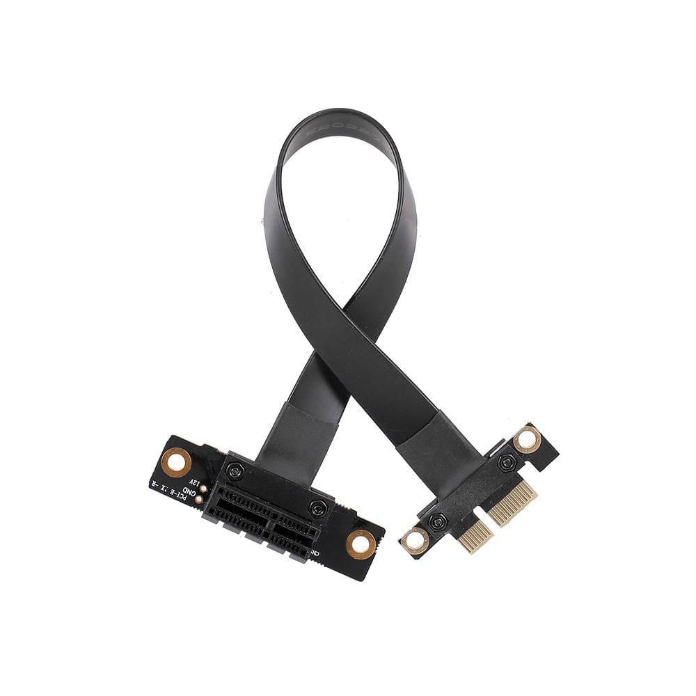 PCI-E 3.0 Extension Cable 1X to 1X Extension Cable 90?20cm