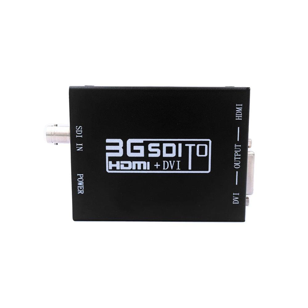 NK-A8 3G SDI to HDMI + DVI Converter 1080P HD Video SD-SDI - EU Plug