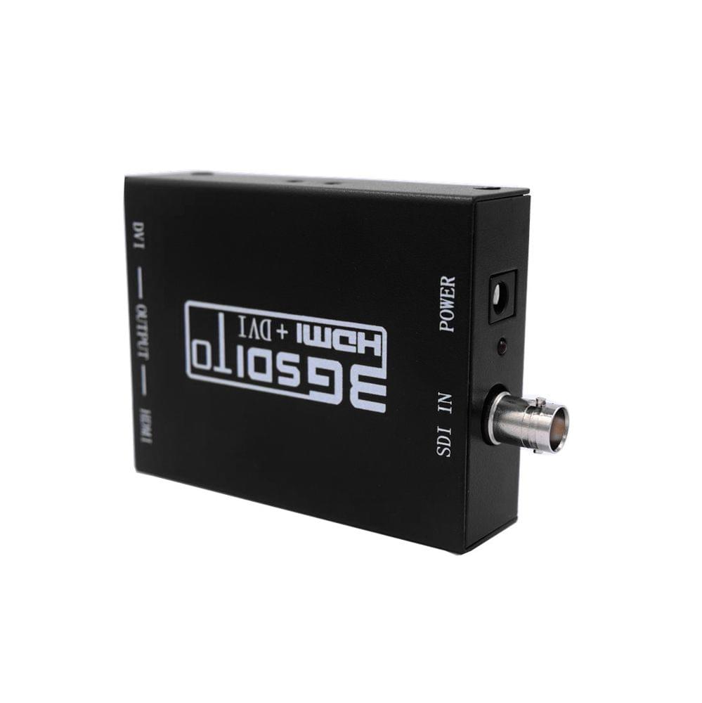 NK-A8 3G SDI to HDMI + DVI Converter 1080P HD Video SD-SDI - EU Plug
