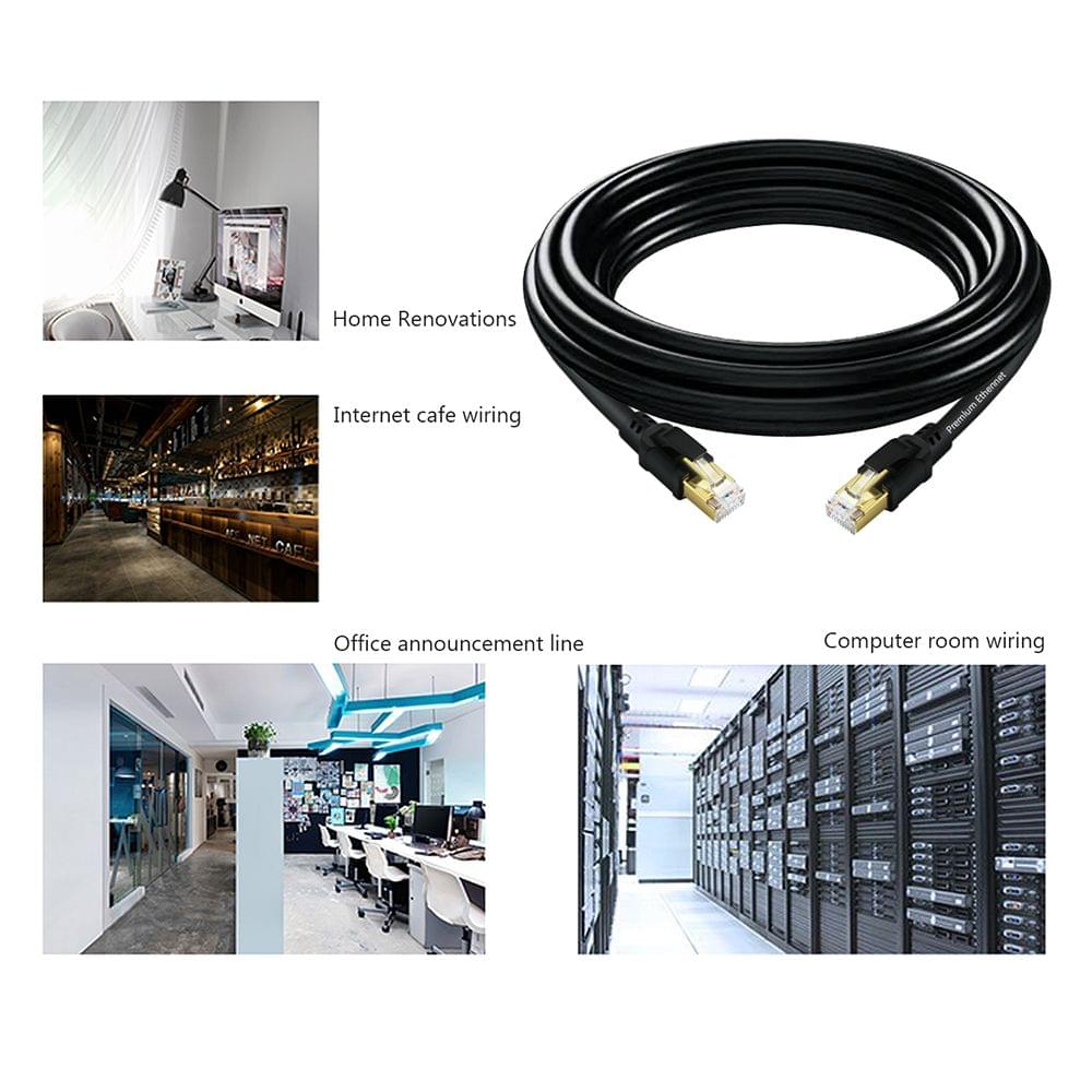 High Quality 2000MHz 40Gbps Fast Transmission Stability CAT8 - 1