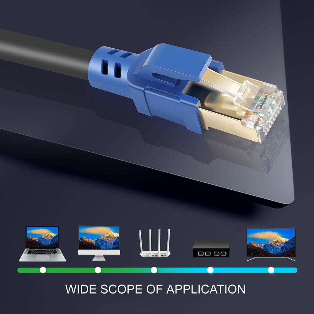 High Quality 2000MHz 40Gbps Fast Transmission Stability CAT8 - 9