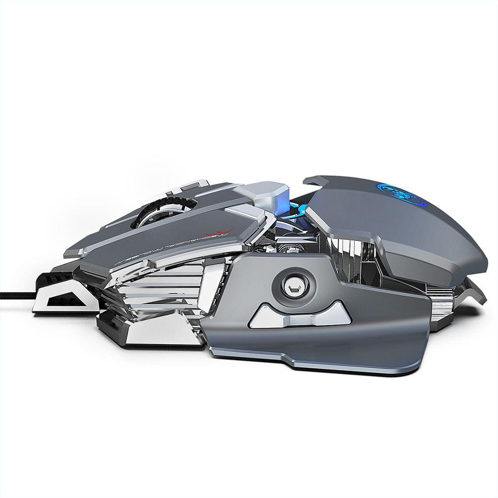 HXSJ J600 Wired Gaming Mouse Nine-key Macro Programming