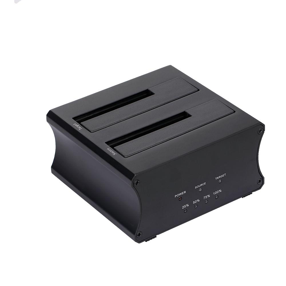USB 3.0 Dual Bay HDD Docking Station 2.5/3.5inch SATA - EU Plug