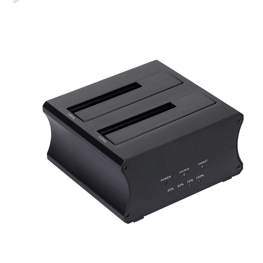 USB 3.0 Dual Bay HDD Docking Station 2.5/3.5inch SATA - EU Plug