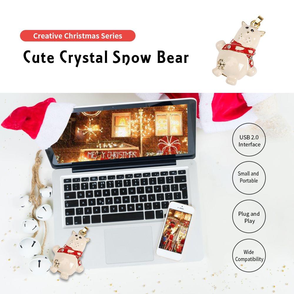 Creative Christmas U Disk USB 2.0 Flash Drive Mini Portable - 32GB