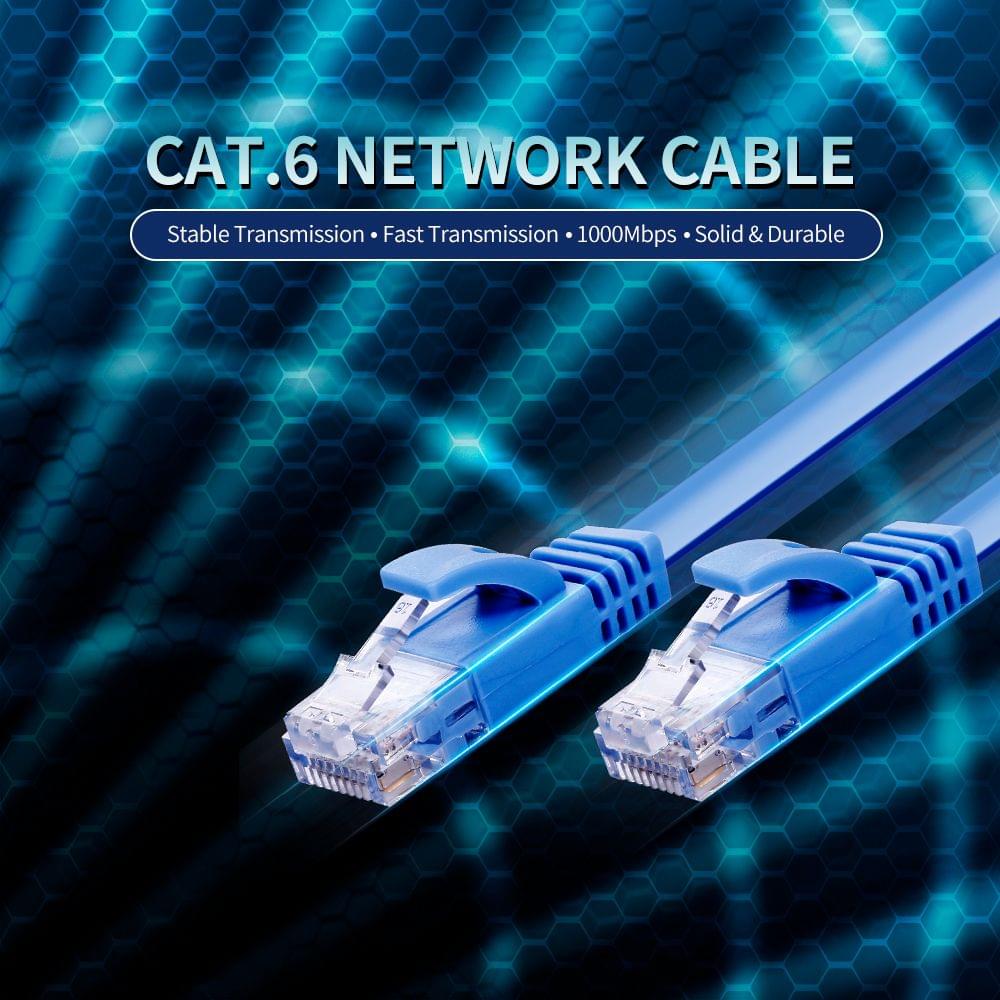 CAT.6 Ethernet Cable Household Gigabit CAT6 Network Cable - 2m