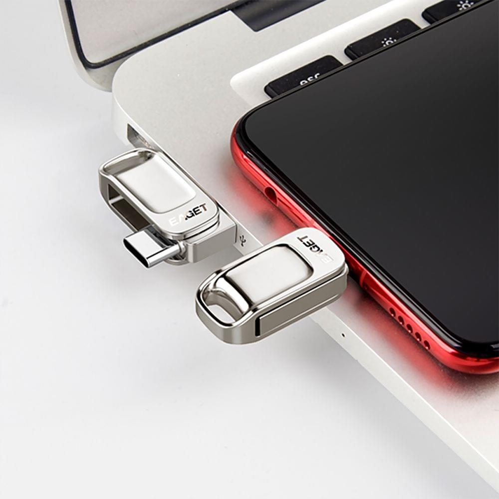 Uniqkart CU31 64GB High Speed Metal USB Flash Drive USB3.0 - 64GB