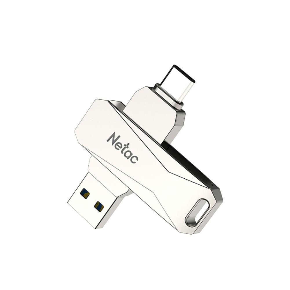 Netac U782C 32GB Type-C + USB Double Interface Flash Drive - 32GB