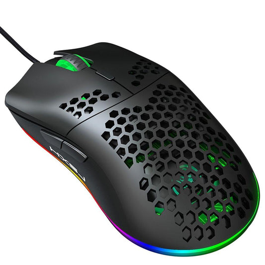 HXSJ J900 USB Wired Gaming Mouse RGB Gaming Mouse with Six