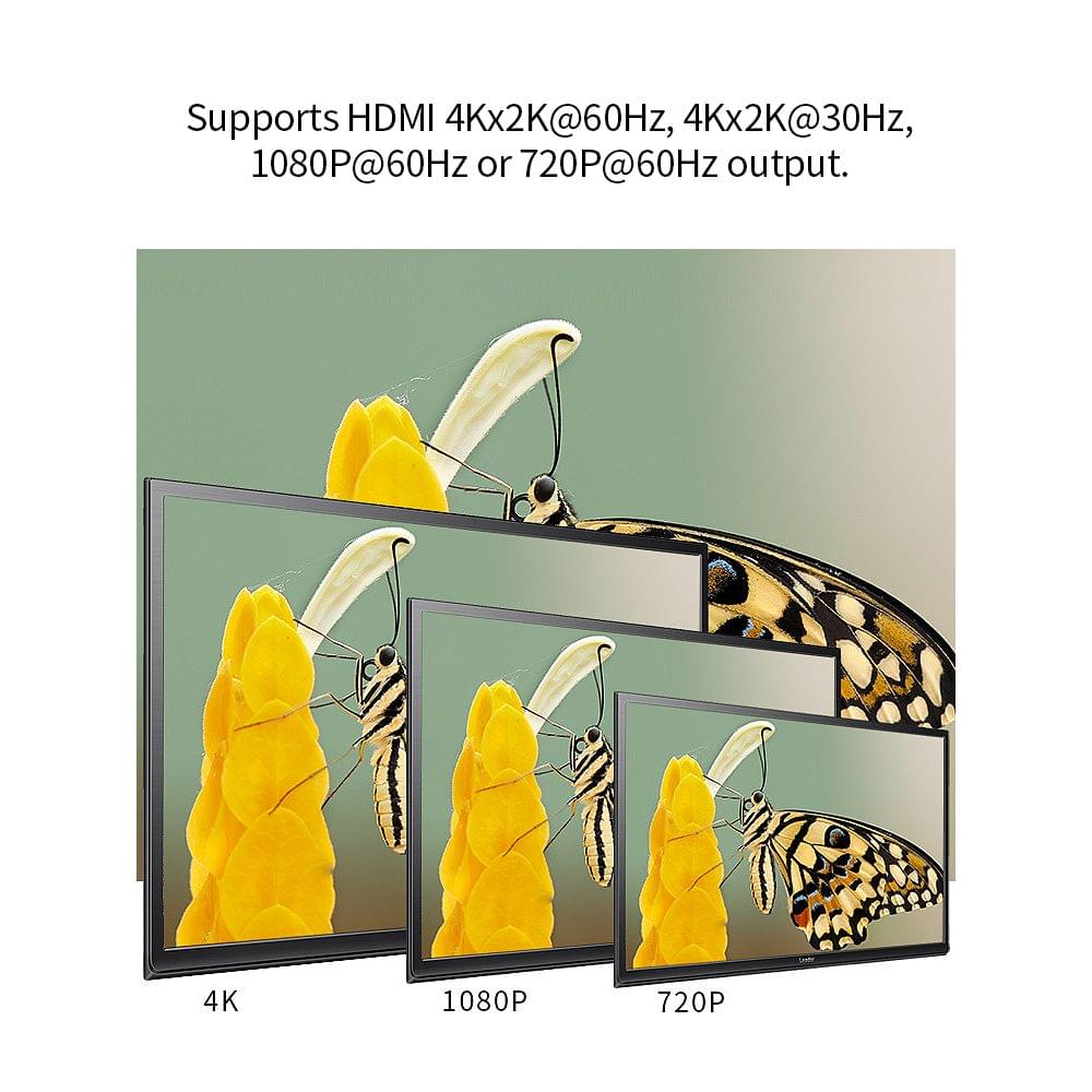 AM-9H20 HDMI to HDMI 4K Scaler Amplifier HDMI Down / - EU Plug