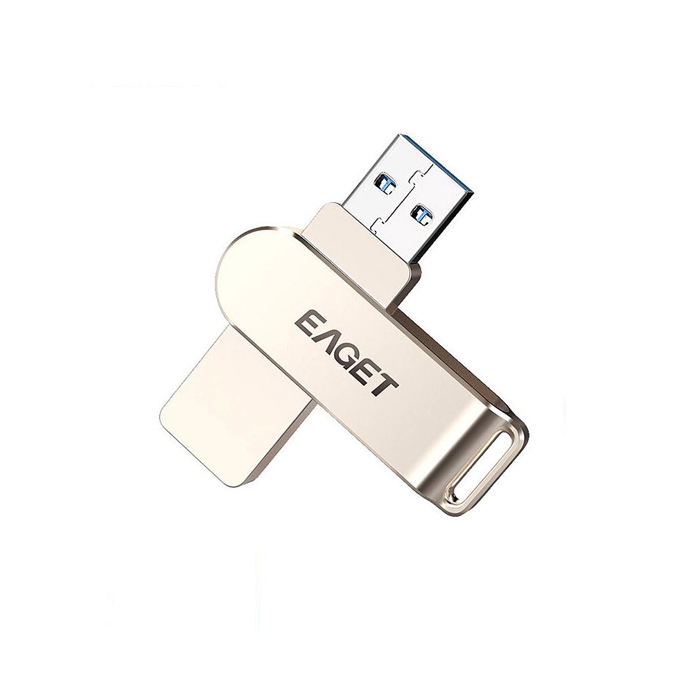 Uniqkart F60 USB Flash Drive 128GB Metal U Disk USB3.0 Portable - 128GB