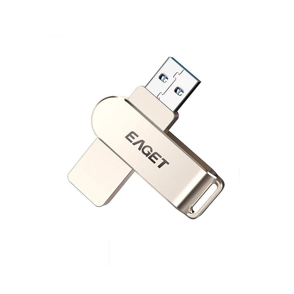 Uniqkart F60 USB Flash Drive 64GB Metal U Disk USB3.0 Portable - 64GB
