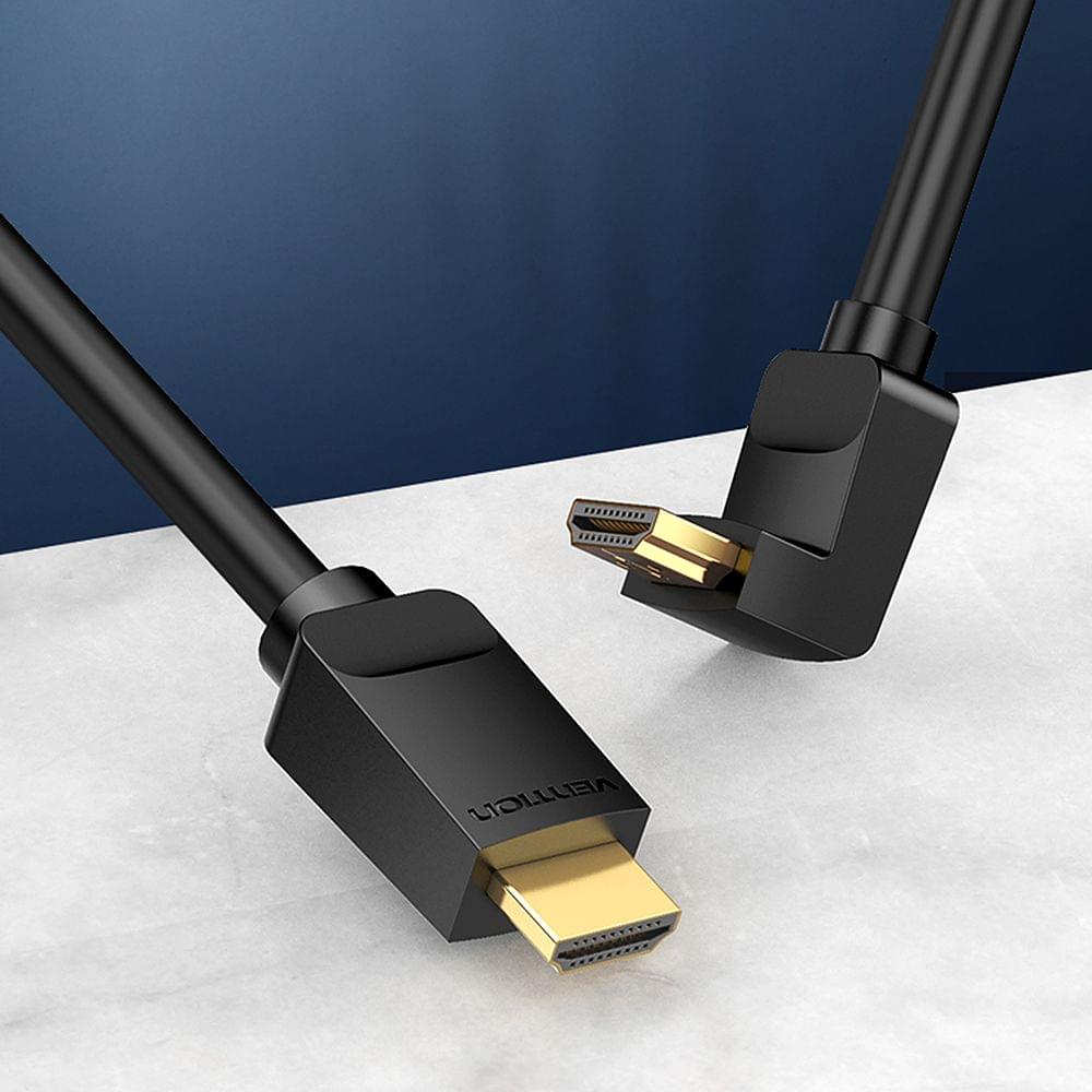 Vention AAQBG 270 Degree HDMI 2.0 Right Angle Cable 4K&3D - 1.5m