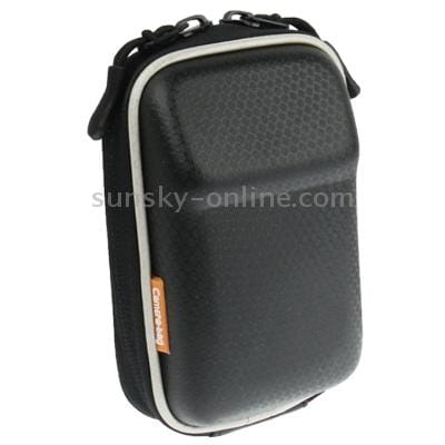 Universal Mini Digital Leather Camera Bag, Size: 130 x 85 x 55mm (Silver)