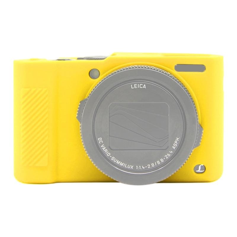 PULUZ Soft Silicone Protective Case for Panasonic Lumix  LX10 (Yellow)