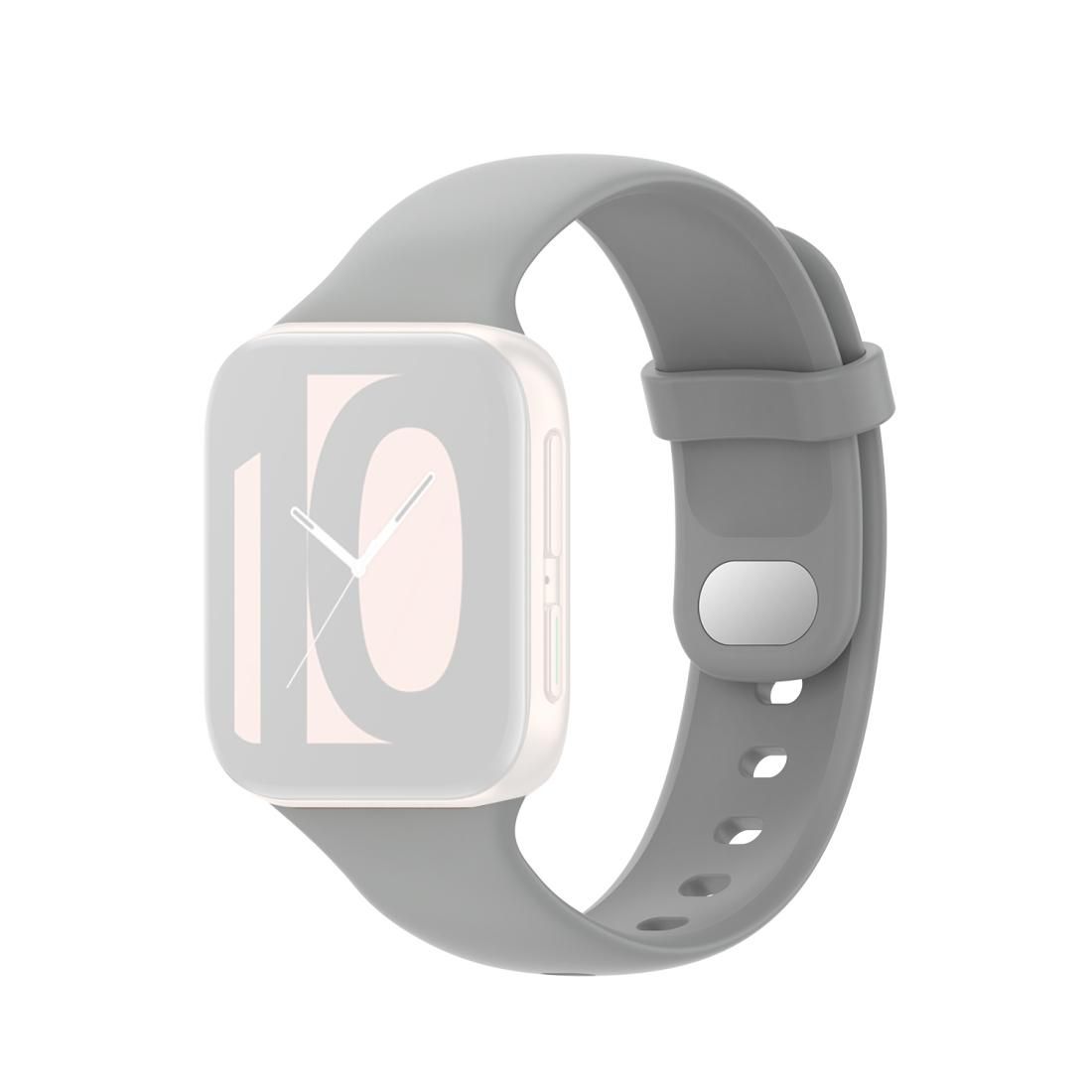 Replace Silicone Strap, Size:For OPPO Watch 46mm (Gray)