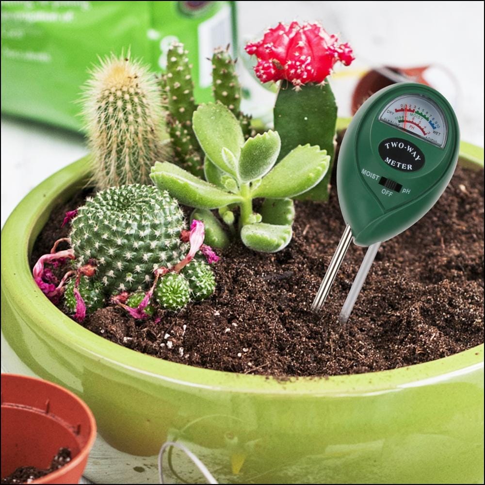 RZ103 Mini Soil PH Moisture Humidity Measuring PH Meter Soil Moisture Monitor Hygrometer Gardening Plant Farming Moisture Tester