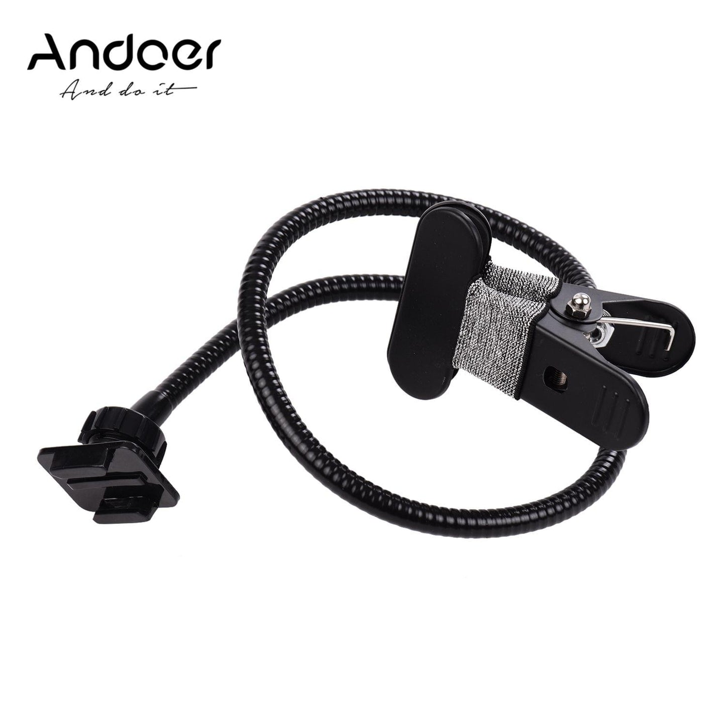 Andoer 27.2" Flexible Adjustable Shaft Long Arm Mount Clamp