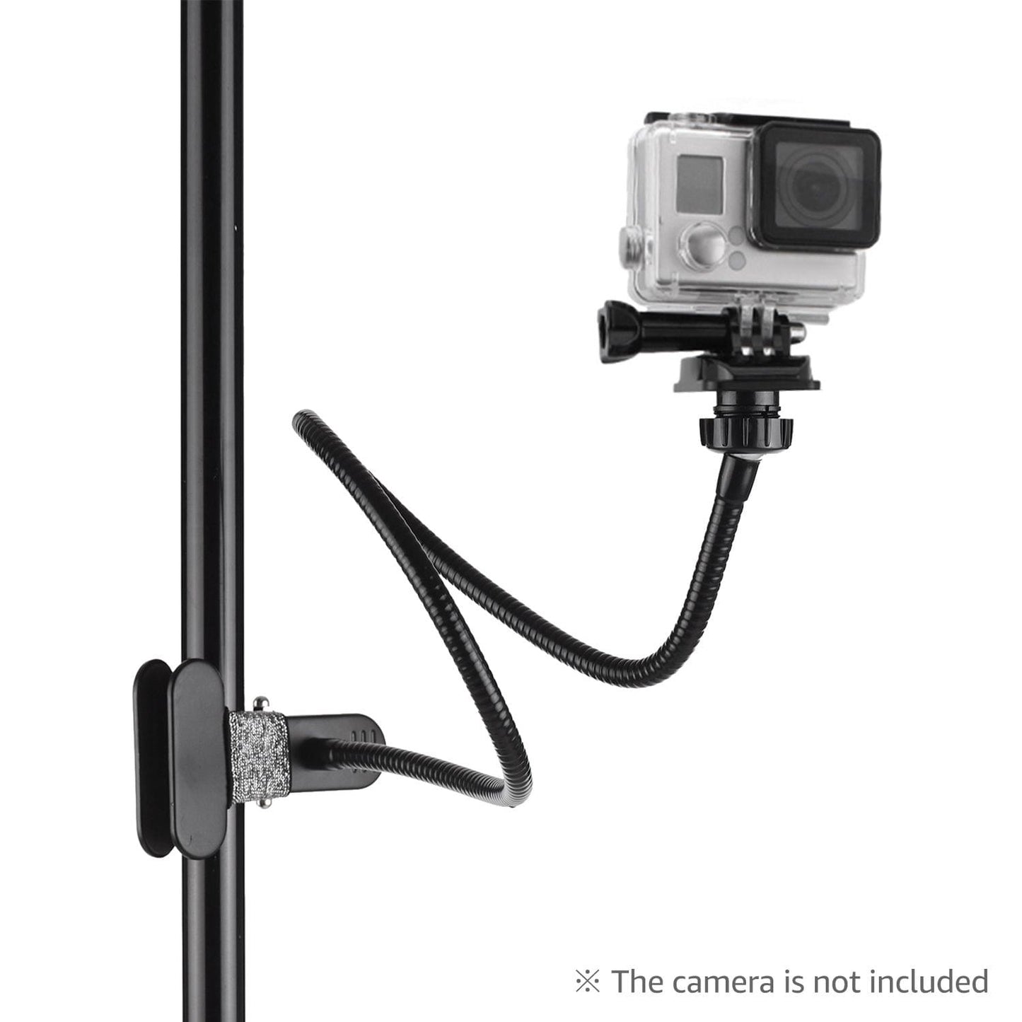 Andoer 27.2" Flexible Adjustable Shaft Long Arm Mount Clamp