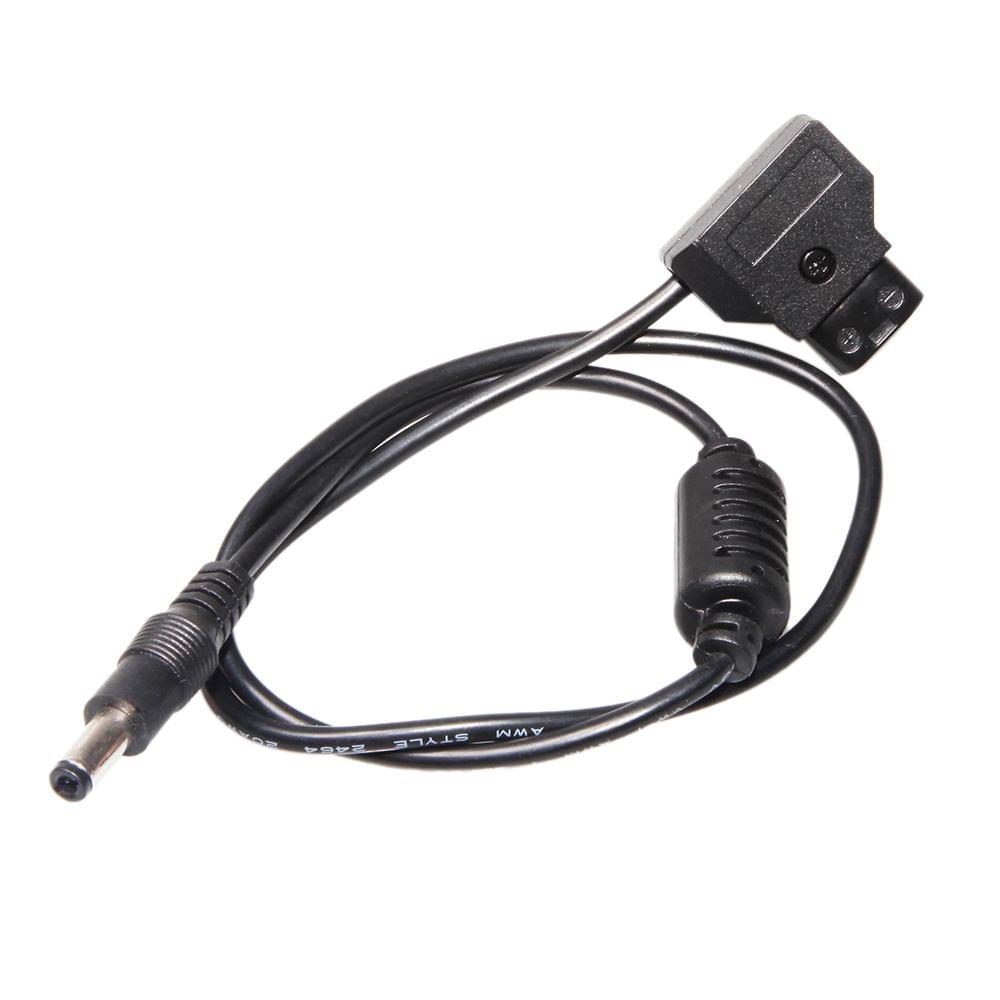 Coiled D-Tap 2Pin Male to DC 5.5*2.5mm Adapter Cable for