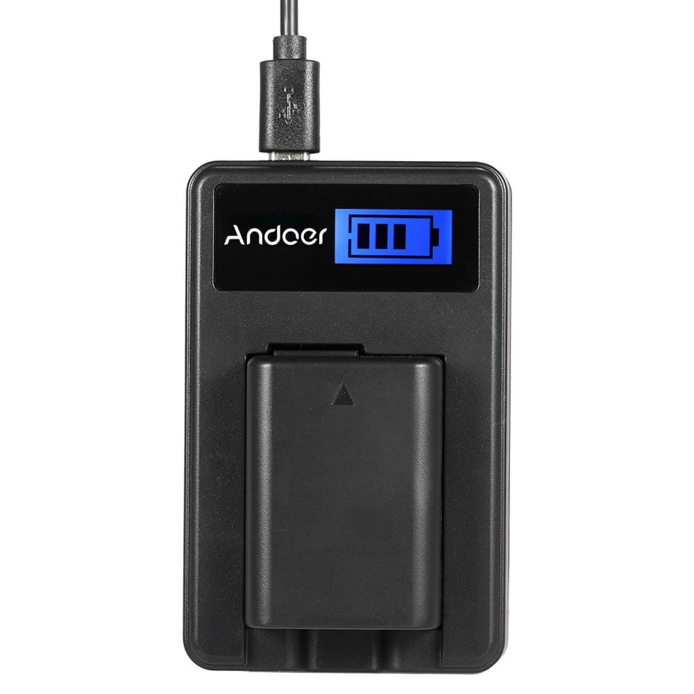 Andoer NP-FW50 2 Pack 7.4V 1500mAh Rechargeable Li-ion - 1