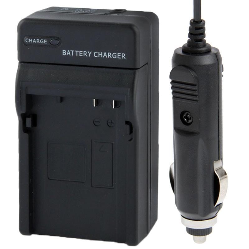 Digital Camera Battery Car Charger for Canon LP-E8 (Black)