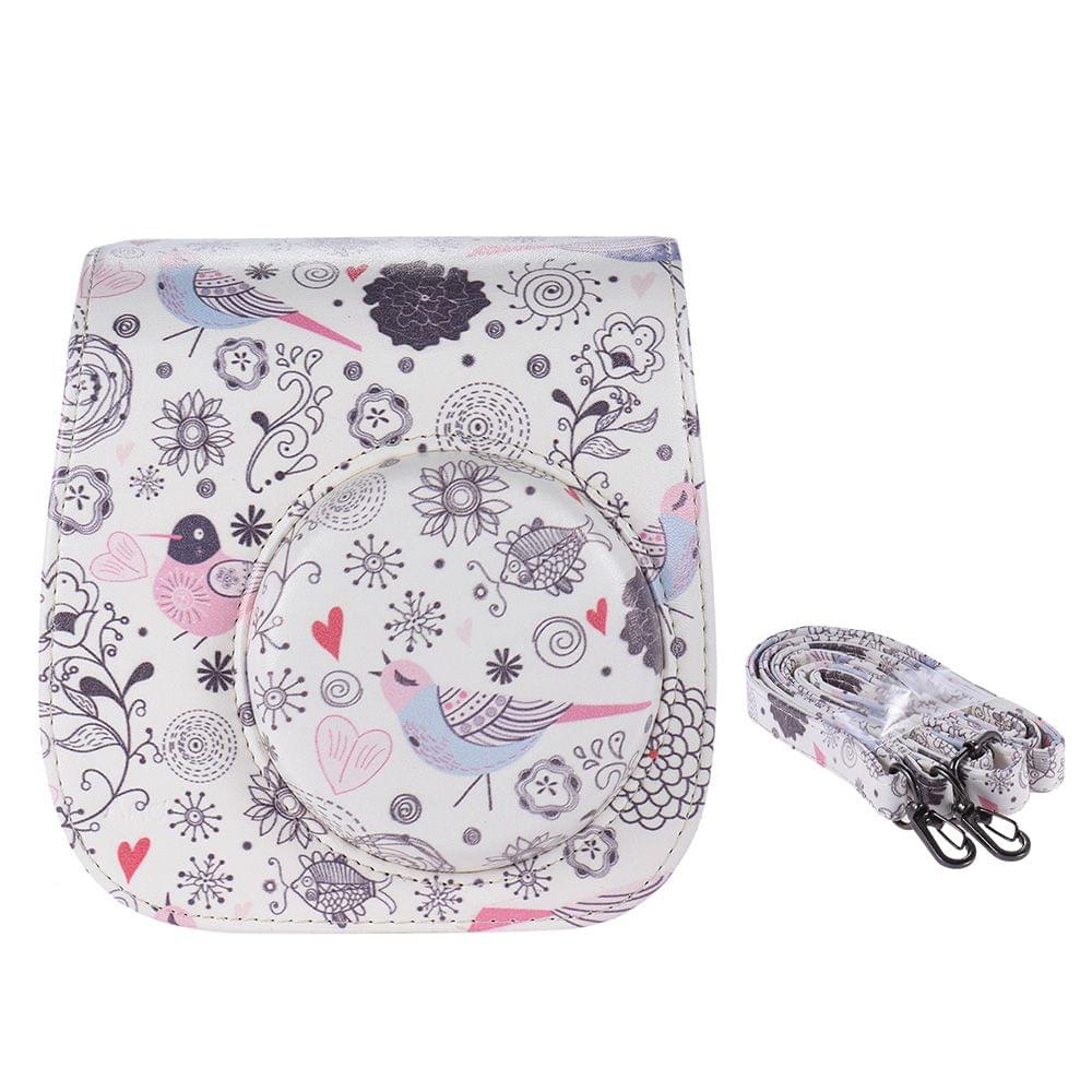 Andoer Compact Cute Lovely PU Leather Protective Camera Bag - No. 1.2