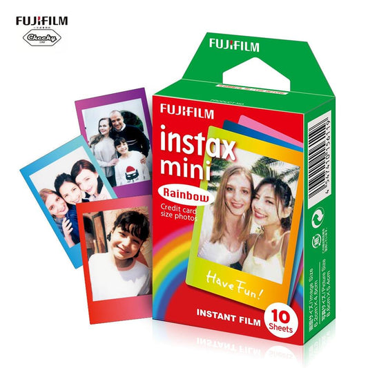 Fujifilm Instax Mini 10 Sheets Colorful Rainbow Film Photo