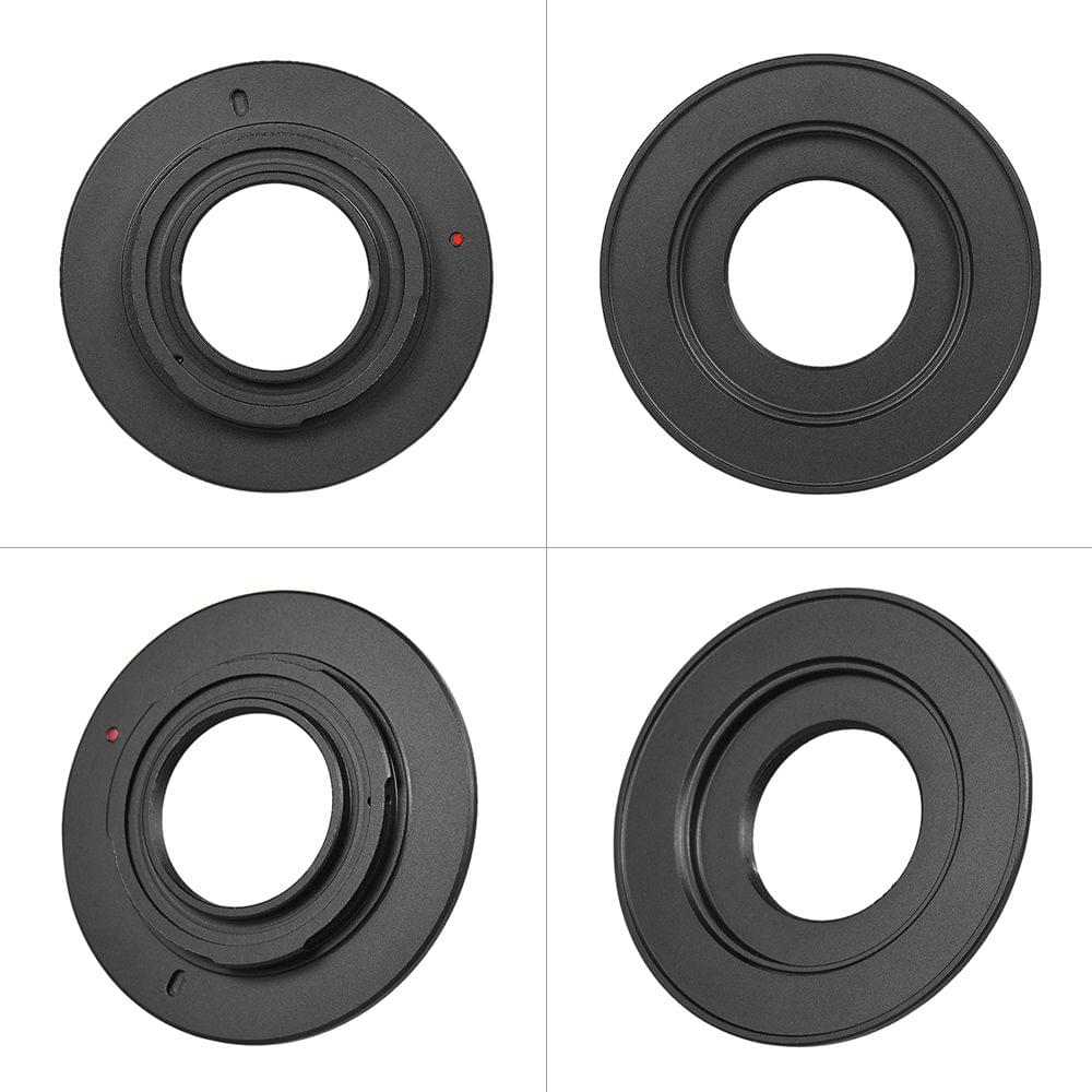 C-M4/3 C-Mount Lens Adapter Ring Mount for Panasonic Leica