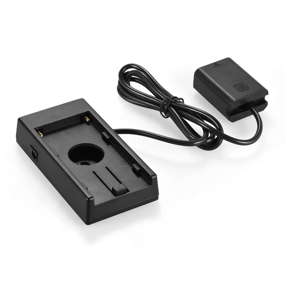 Andoer NP-F970 to NP-FW50 Battery Adapter Mount Plate for