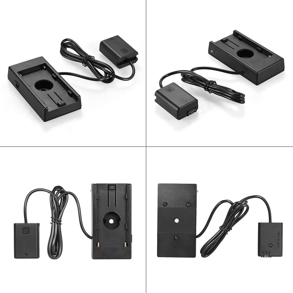 Andoer NP-F970 to NP-FW50 Battery Adapter Mount Plate for