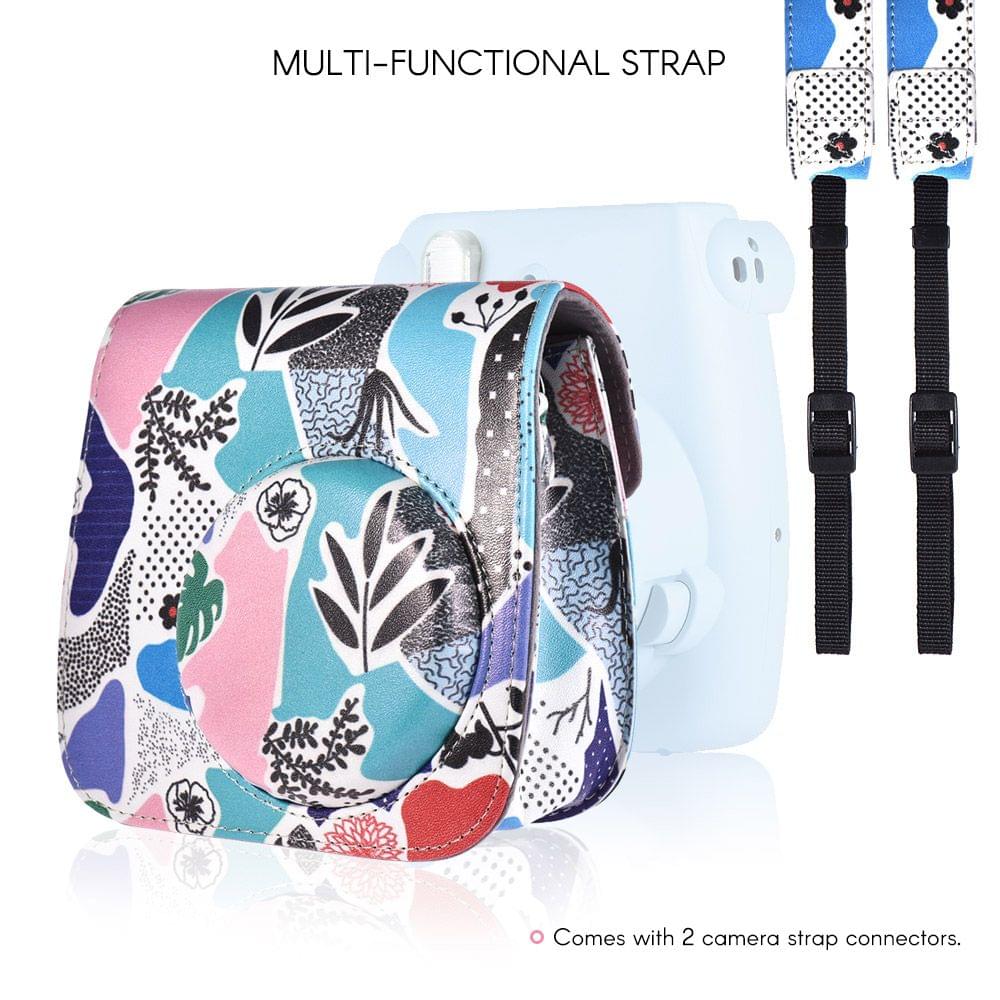 PU Protective Instant Camera Case Bag Pouch Protector with - 1