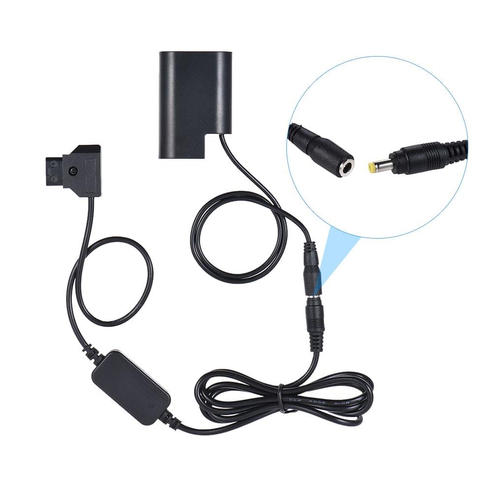 Andoer V-mount / Anton Bauer D-Tap to DMW-DCC12 DC Coupler