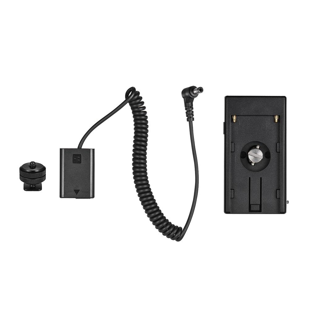 Andoer NP-F970 to NP-FW50 Dummy Battery Mount Plate Adapter - NP-FW50